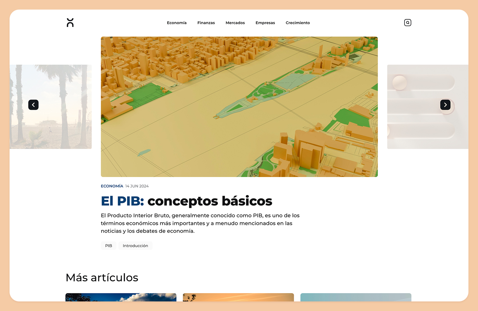 Página de inicio del proyecto